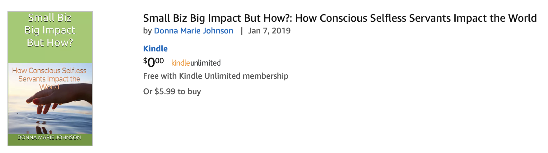 Link: https://www.amazon.com/author/donnamariejohnson