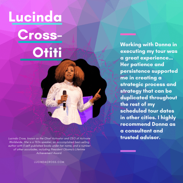 testimonial about donna by lucinda